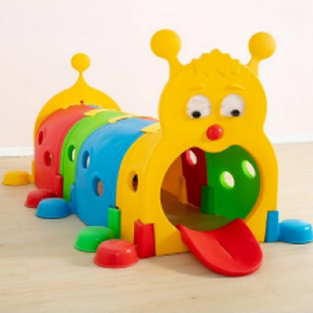 نفق بلاستيك شكل دودة للأطفال – متين وآمن | Dartoys