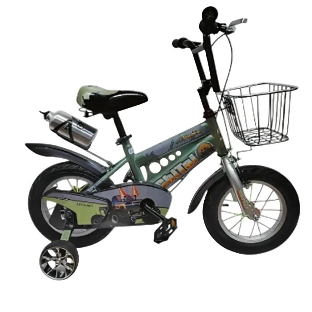 دراجة هوائية 12/ 16/14 بوصة بتصميم رياضي | متوفر باللون ( الأحمر ، الأخصر ، الأزرق ) الأخضر