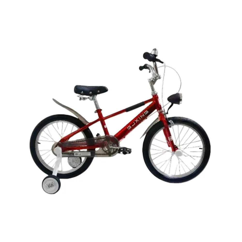 دراجة هوائية 14/18 بوصة للأطفال بتصميم رياضي وألوان معدنية | Dar Toys