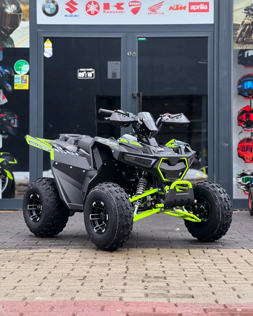 باجي بنزين 150 سي سي 8 إنش مع ريموت وبلوتوث للأطفال والكبار Off-Road