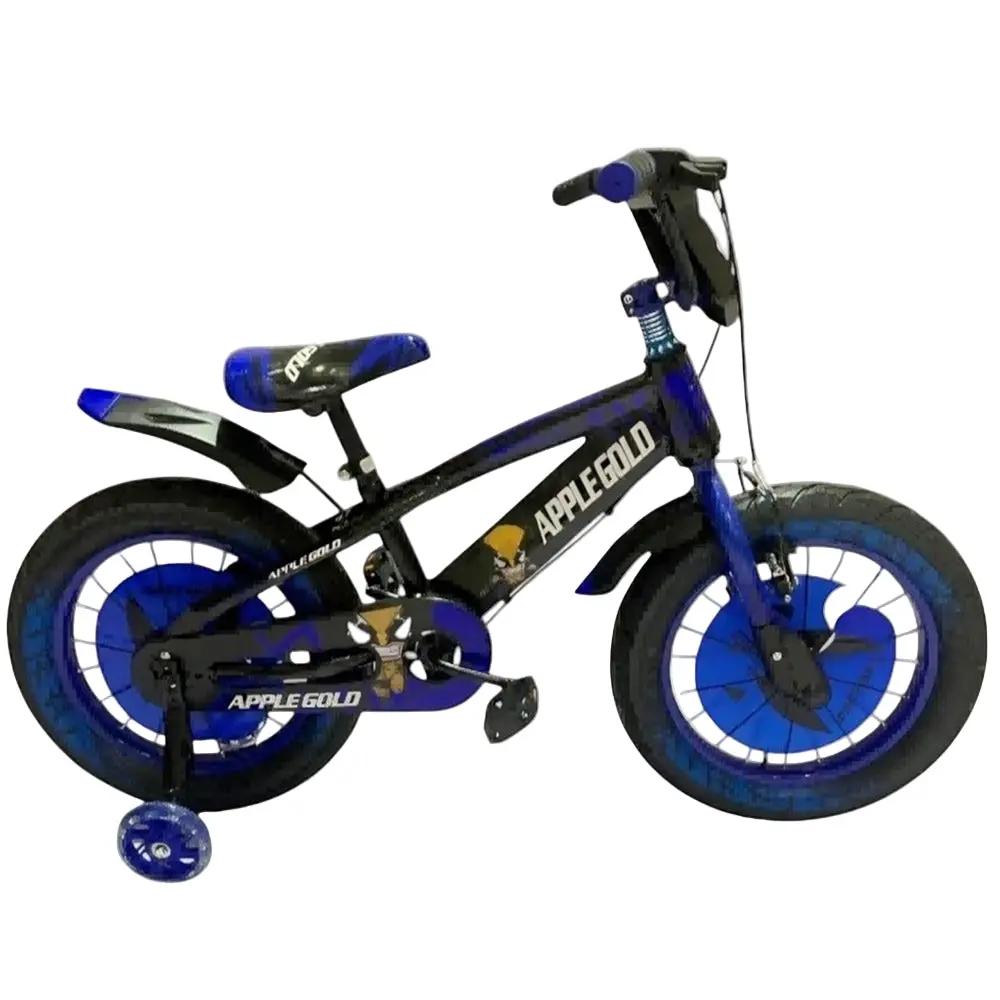 دراجة هوائية 16/18 بوصة أزرق معدني بتصميم رياضي | Dar Toys