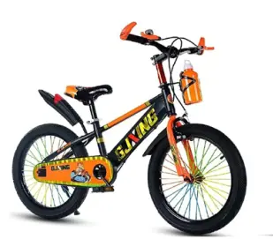 دراجة هوائية 16 بوصة بتصميم رياضي | متوفر باللون ( الوردي ، البرتقالي ، الاحمر ) My Store