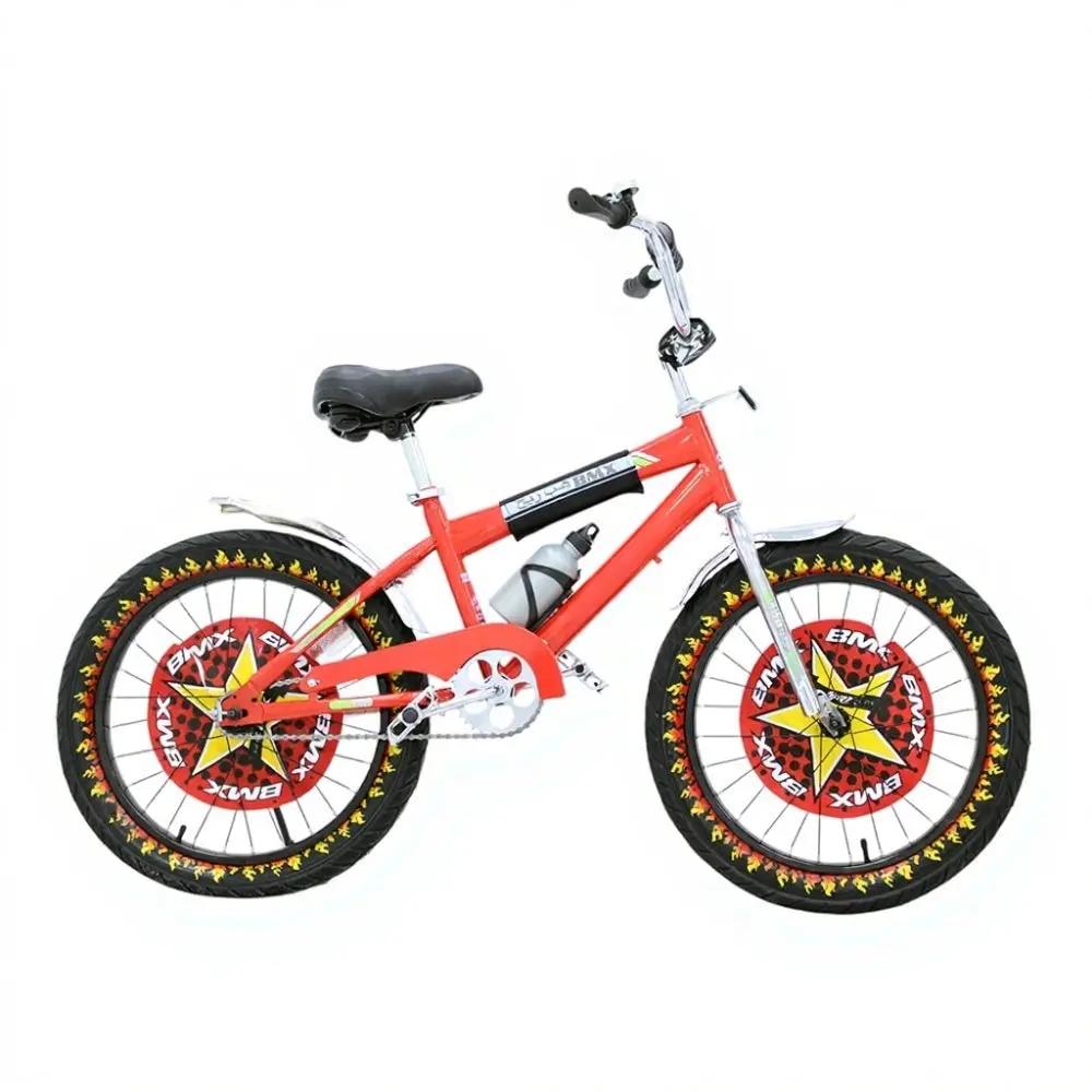 دراجة هوائية 16 بوصة و18 بوصة و20 بوصة بتصميم BMX | متوفر باللون (الأسود ، الأزرق ، الأحمر) أحمر