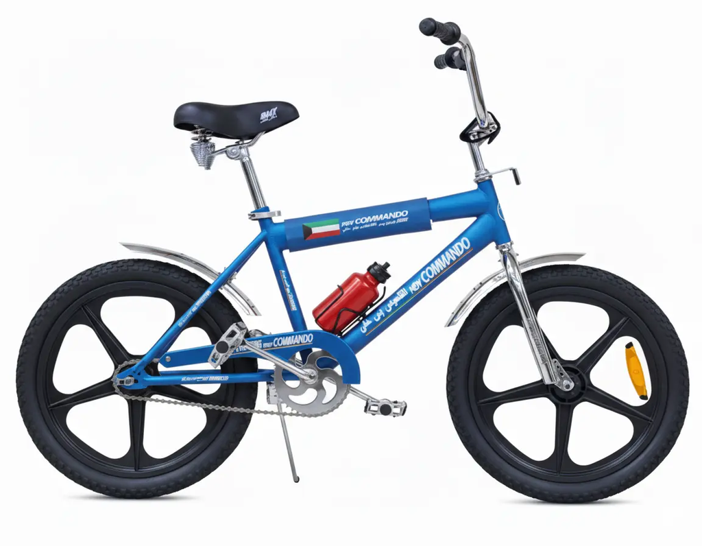دراجة هوائية 16/20 بوصة أحمر وأسود وأزرق بتصميم رياضي | Dar Toys