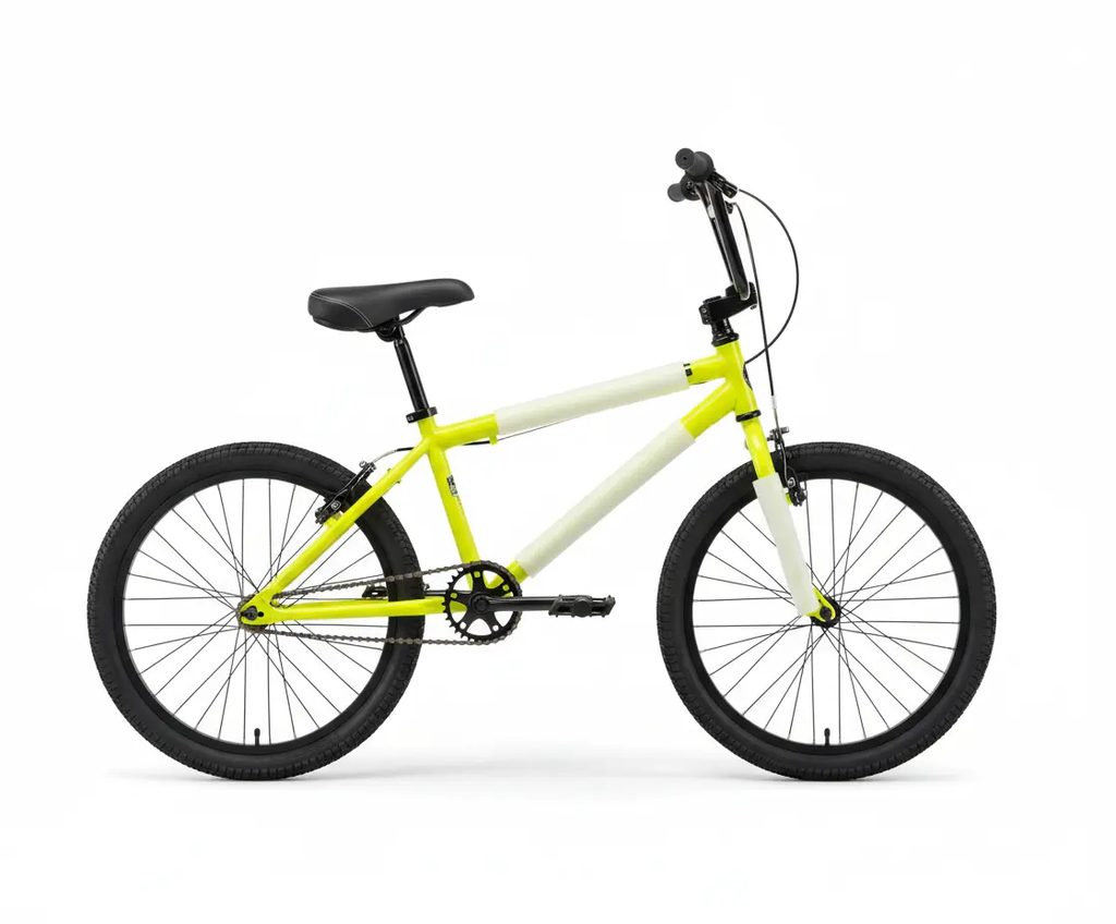 دراجة هوائية 20 بوصة باللون الأصفر مع مقعد مريح | Dar Toys