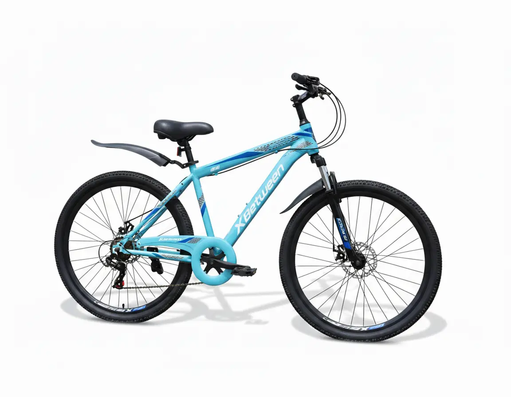 دراجة هوائية 26 بوصة باللون الأزرق مع عجلات قوية | Dar Toys