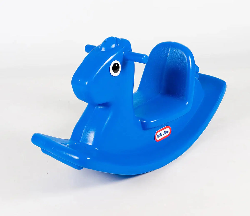 حصان هزاز أزرق للأطفال من Little Tikes متين وآمن | Dartoys
