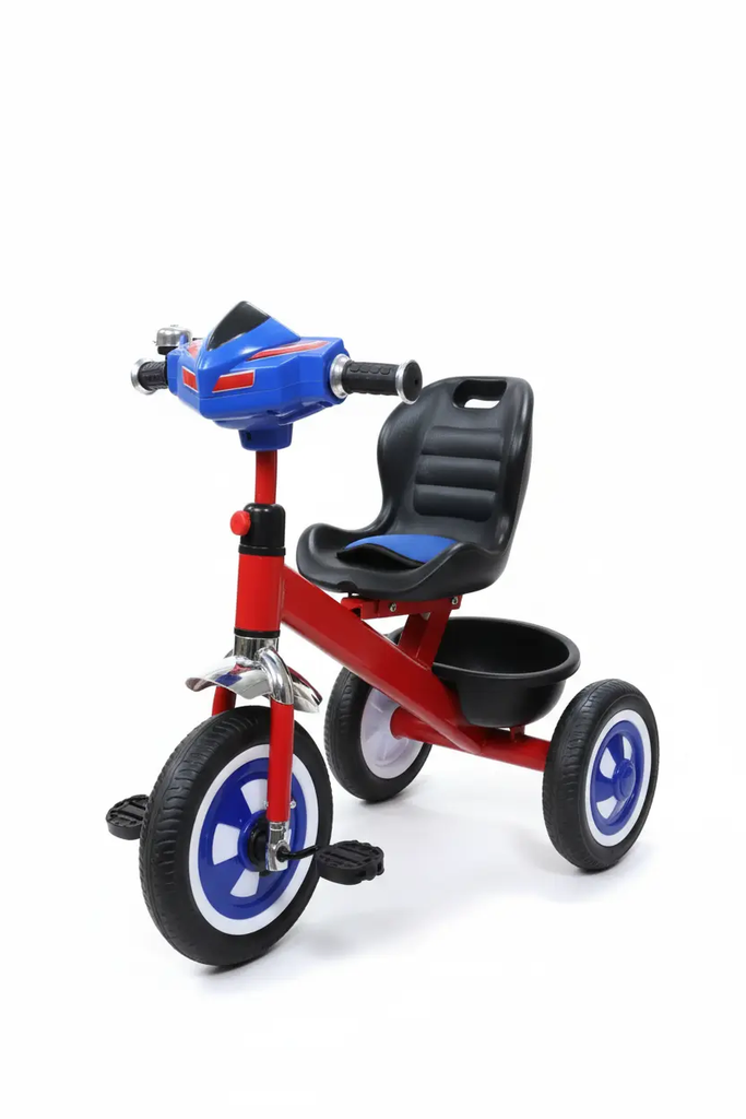 دراجة ثلاثية العجلات للأطفال | متوفر باللون ( الأحمر ، الأزرق ، الوردي ) أحمر