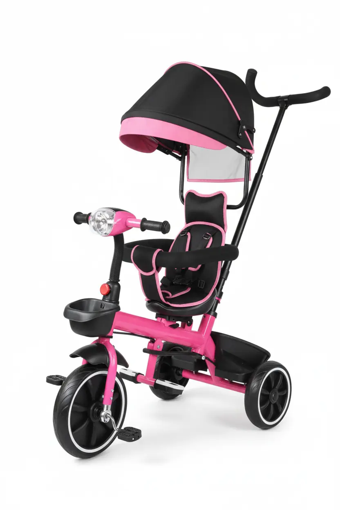 دراجة ثلاثية العجلات للأطفال مع مظلة وحماية من الشمس | Dar Toys