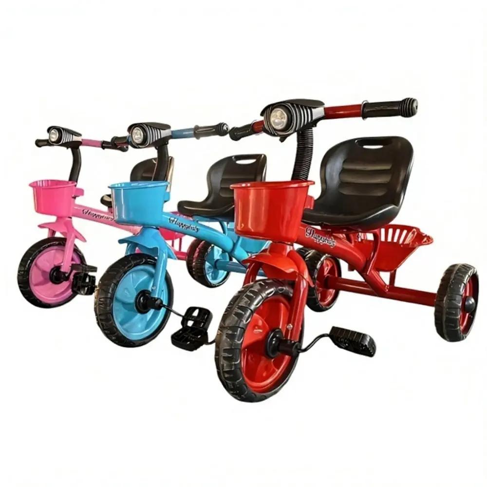 دراجة ثلاثية العجلات للأطفال بتصميم عصري وألوان متعددة | Dar Toys