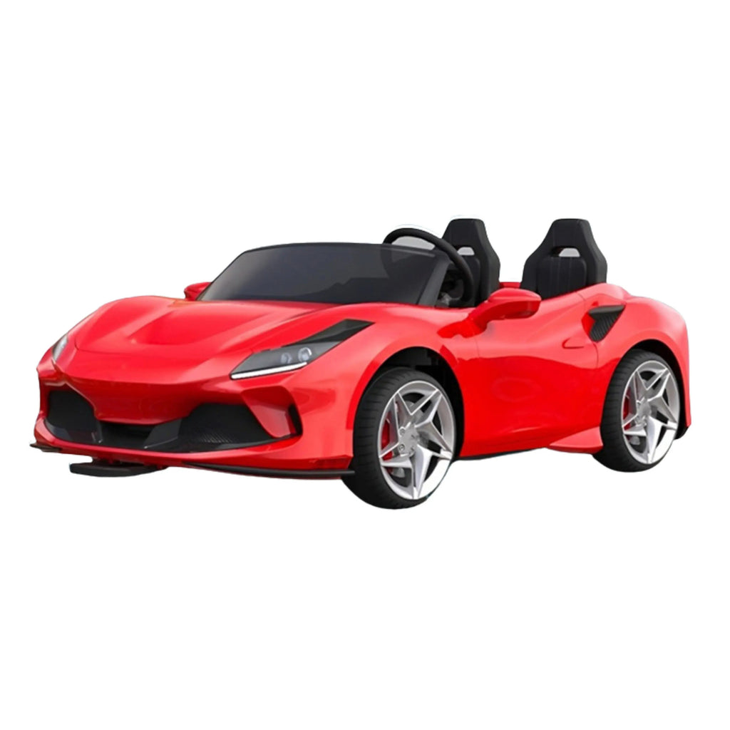 سيارة فيراري كهربائية للأطفال 24V حمراء مع محركين | Dartoys